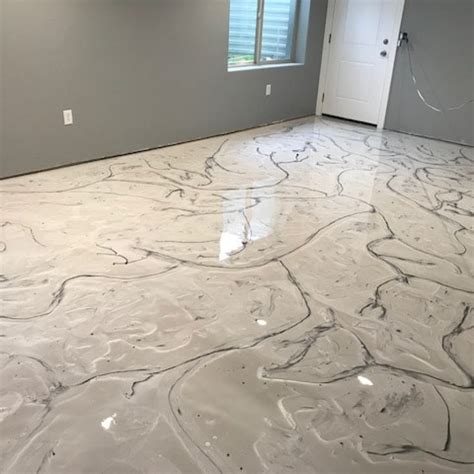 metallic epoxy interior house floors pros and cons|should i buy metallic epoxy flooring.